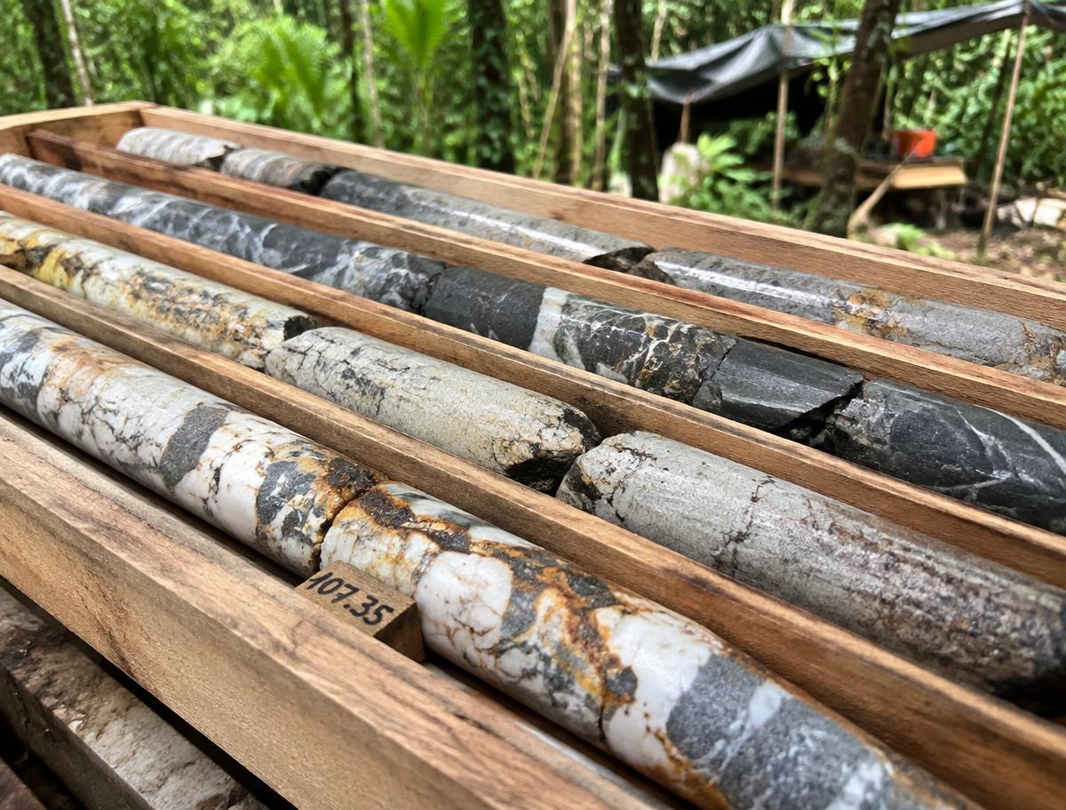 Drill core samples